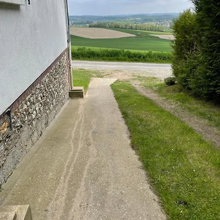 Maison Sur La Colline Saint-Martin-l'Hortier Extérieur photo
